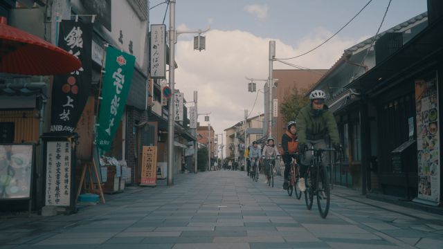 サイクリング中の風景
Copyright (c)2022 Ride with KYOTO推進会議