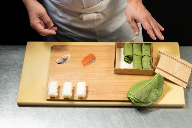 柿の葉寿司手作り体験のイメージ
