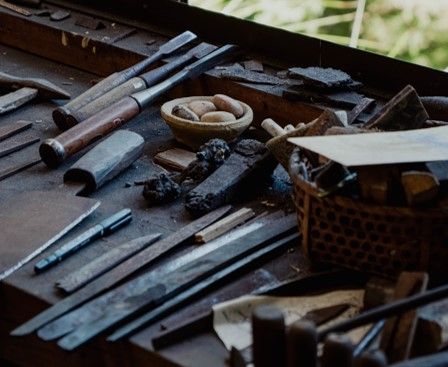 Swordsmithing tools