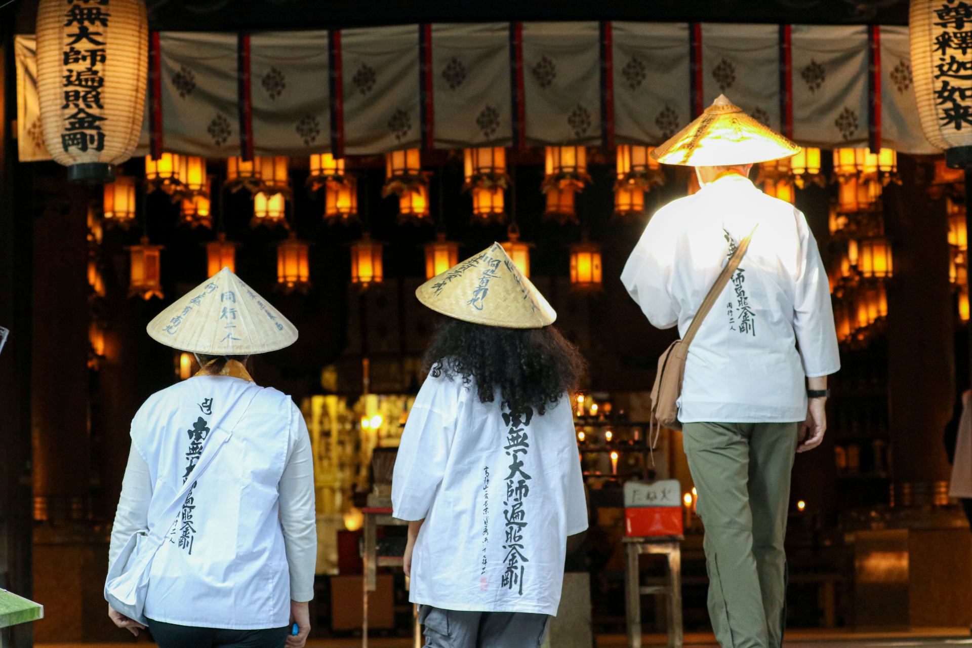 Visit a Temple in the Traditional　‘Ohenro’ Pilgrim’s Garb!