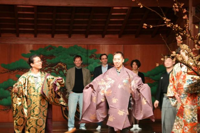Photo 3: Showing a Noh experience