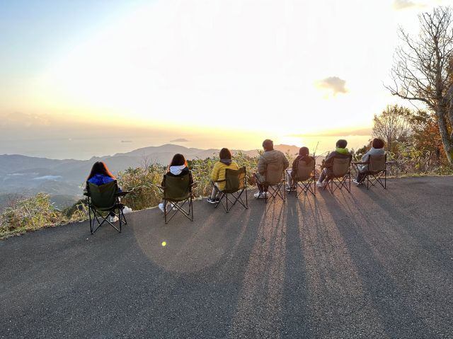 Experience Kyotango's secret to health and longevity from this mountaintop hotel with a view of the sea and mountains