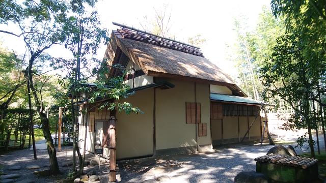 Exterior view of Baiin tea ceremony hall