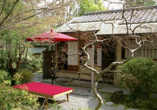 Exterior view of Chikuin tea ceremony hall