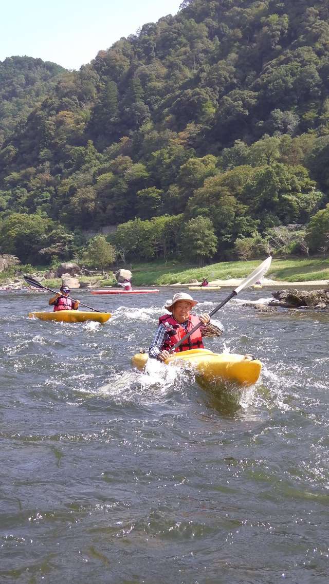 午後約6Km　川下り出発