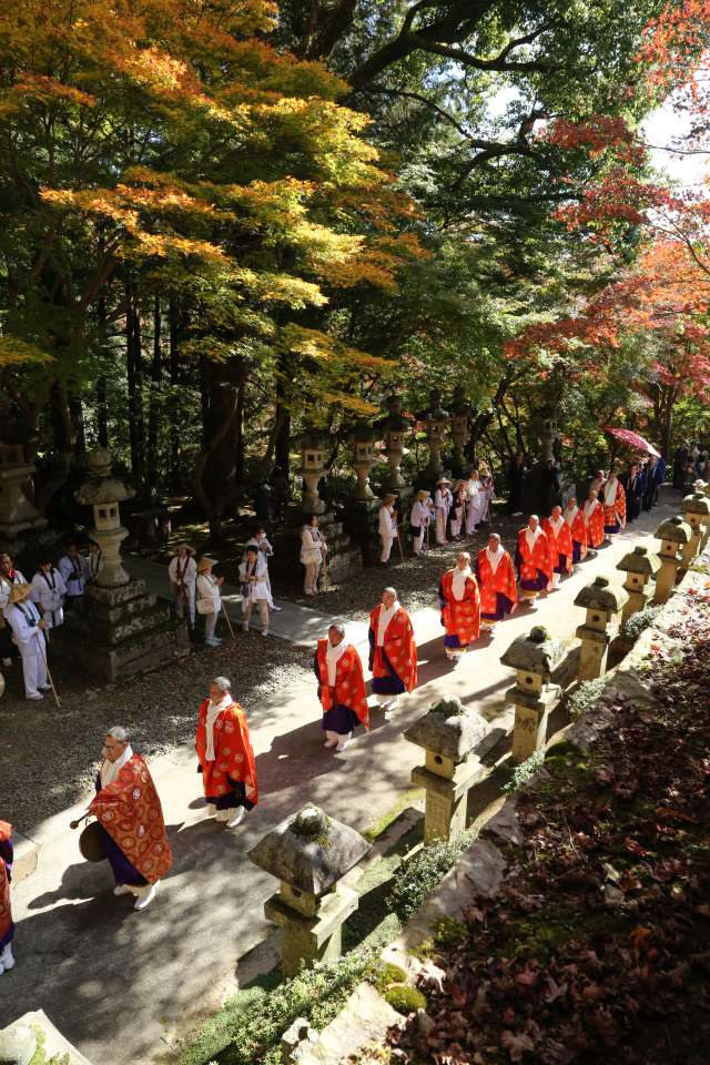 Hashikura-ji Temple Major Autumn Festival