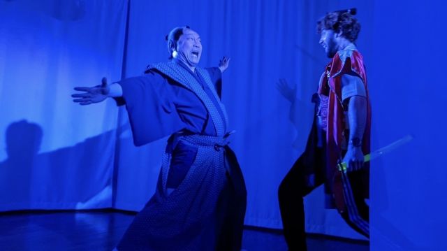 Samurai experience as the main character