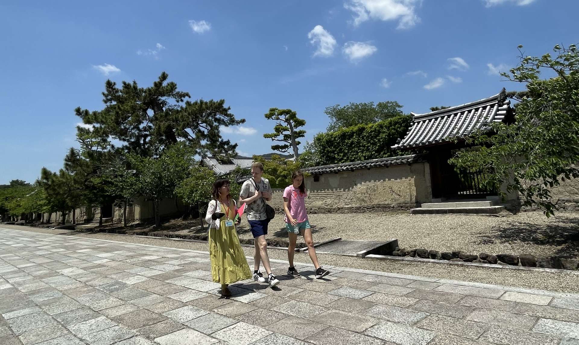 おのれ書漢字体験＆世界文化遺産 法隆寺ガイドツアー（ランチ付き