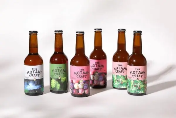 地元ホップを使用したクラフトビールも楽しめます。（オプション料金）