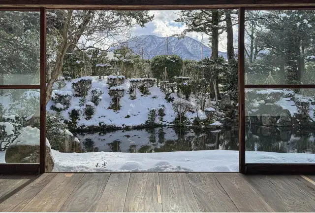 冬の借景