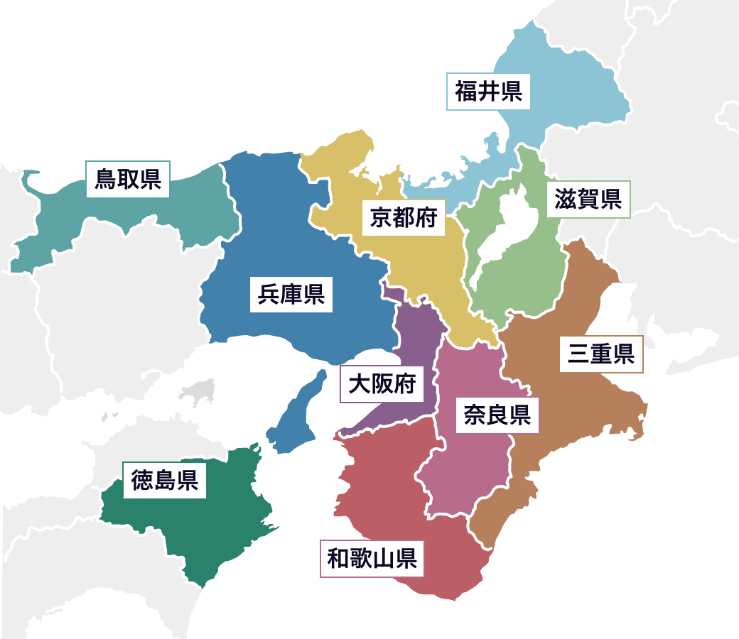 関西文化の日とは 地図