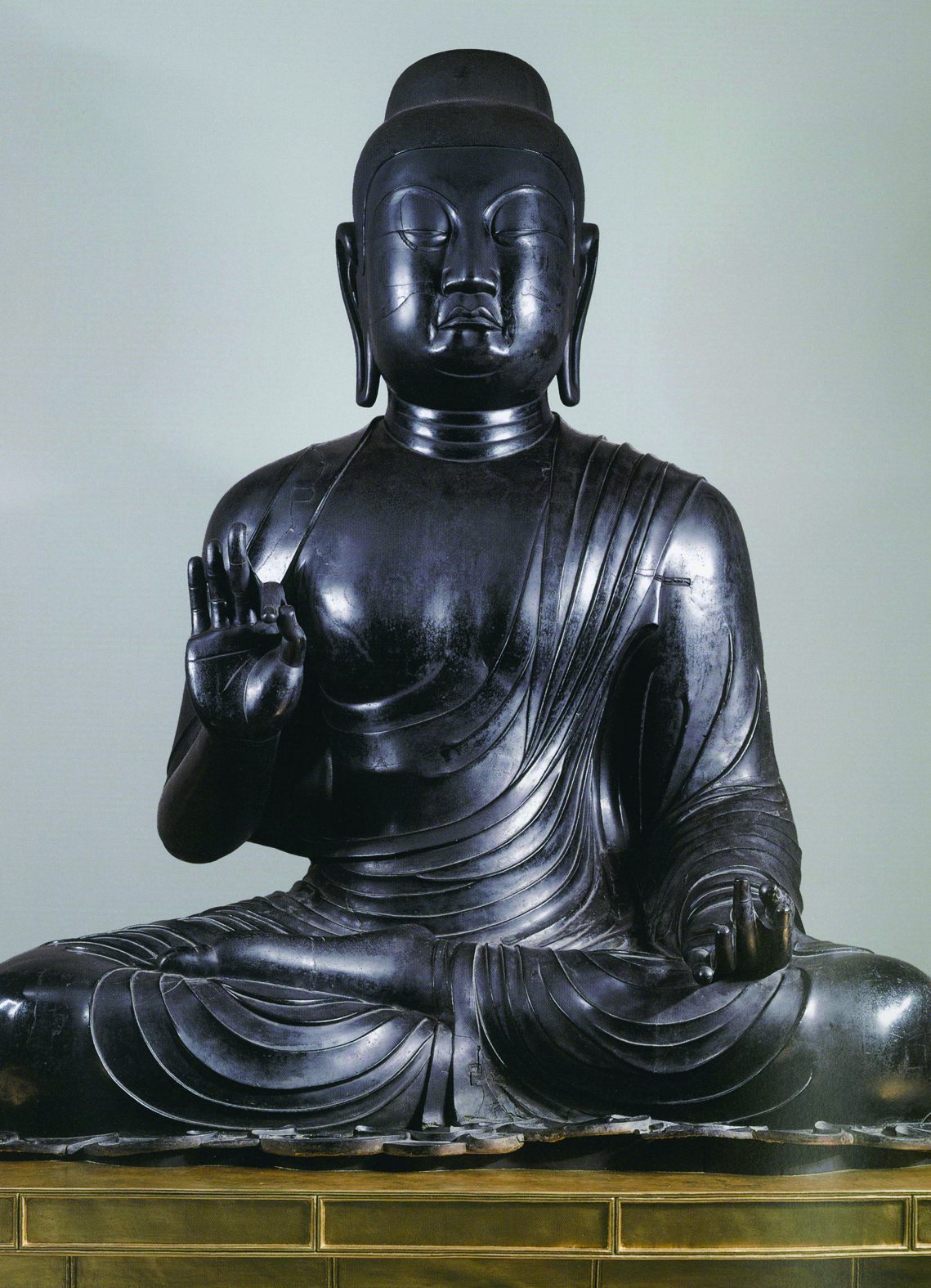 蟹満寺 本尊 釈迦如来坐像(国宝)(©一般社団法人⽊津川市観光協会)